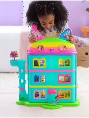 Gabby's Dollhouse Celebration Dollhouse Playset Rainbow